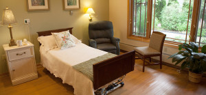 Hospice House Patient Room