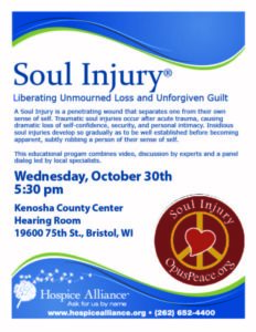 Soul Injury Flyer - HA West