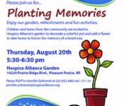 Planting Memories flyer